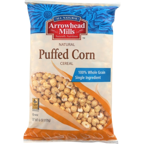 Arrowhead Mills, Whole Grain Puffed Corn Cereal, 6 Oz(Case Of 12)