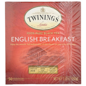 Twinings Tea, Tea Engl Brkfst, 50 Bags(Case Of 6)