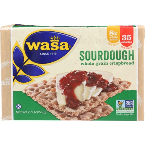 Wasa, Crispbread Rye Soudough, 9.7 Oz(Case Of 12)