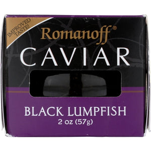 Romanoff, Caviar Black Lumpfish, 2 Oz(Case Of 6)