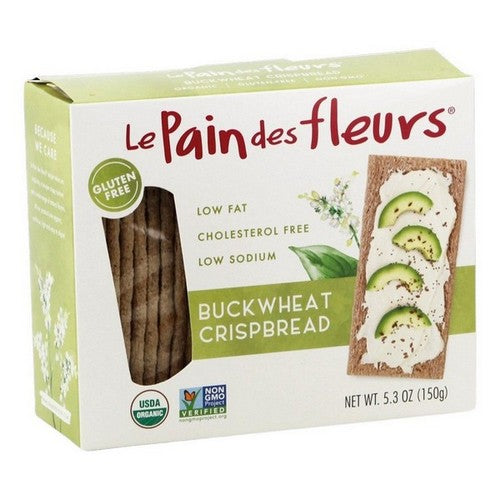 Le Pain, Organic Buckwheat Crispbread, 5.3 Oz(Case Of 6)