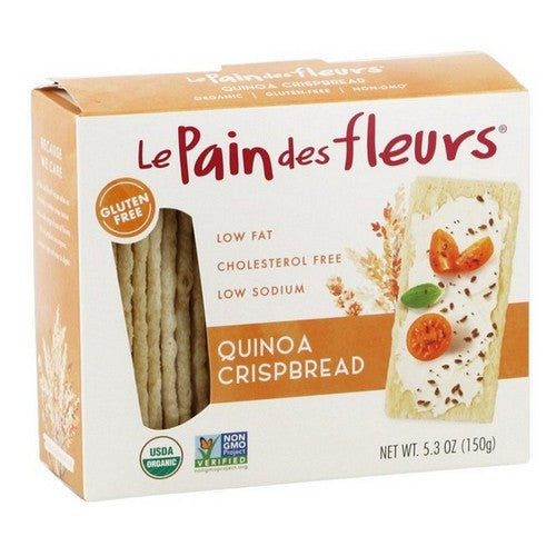 Le Pain, Organic Quinoa Crispbread, 5.3 Oz(Case Of 6)