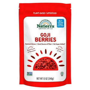 Natierra, Goji Berries, 4 Oz(Case Of 12)