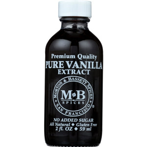 Morton & Bassett, Extract Vanilla, 2 Oz(Case Of 3)
