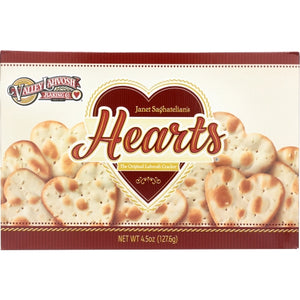 Valley Lahvosh, Cracker Heart Orgnl, 4.5 Oz(Case Of 12)