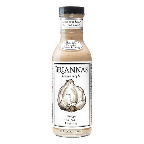 Briannas, Home Style Dressing Asiago Caesar, 12 Oz(Case Of 6)