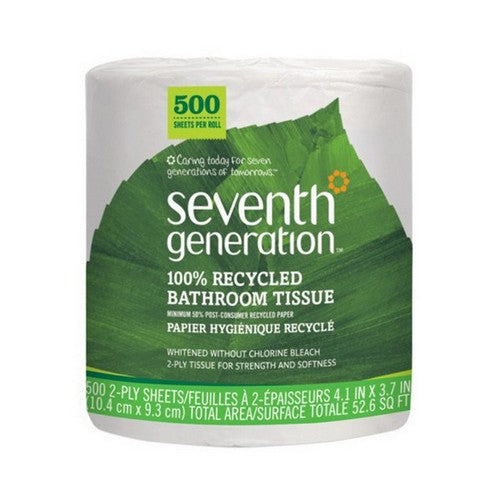 Seventh Generation, Bathroom Tissue Paper, 1 Count(Case Of 60)