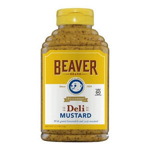 Beaver, Deli Mustard Squeeze, 12.5 Oz(Case Of 6)