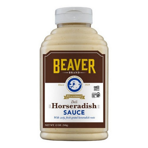 Beaver, Zesty Deli Horseradish Sauce, 12 Oz(Case Of 6)