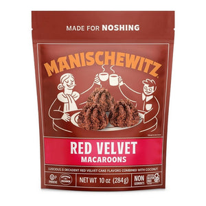 Manischewitz, Red Velvet Macaroons, 10 Oz(Case Of 12)