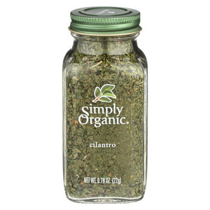 Simply Organic, Organic Cilantro, 0.78 Oz(Case Of 6)