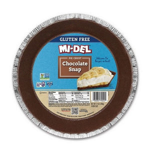 Midel, Pie Crust Gf Choc Snap, 7.1 Oz(Case Of 12)