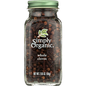 Simply Organic, Organic Cloves Whole, 2.05 Oz(Case Of 6)
