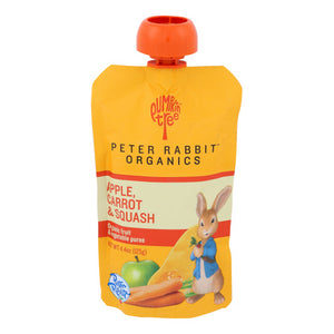 Peter Rabbit, Carro T Squash & Apple Puree, 4.4 Oz(Case Of 10)