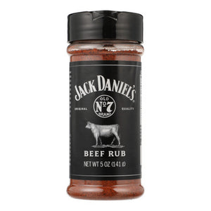 Jack Daniels, Seasoning Rub Barbeque Beef, 5 Oz(Case Of 6)