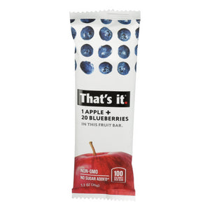 That's It, Apple & Blueberry Fruit Bar, 1.2 Oz