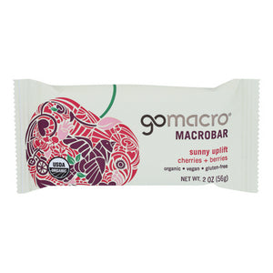 Gomacro, Cherri Es & Berries Bar, Case of 12 X 2 Oz