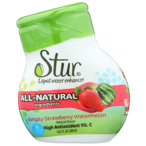 Stur, Wtr Enhncr Liq Strwbry Wt, 1.62 Oz(Case Of 6)