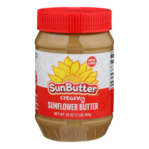 Sunbutter Natural, Sunb Utter  Creamy, 16 Oz(Case Of 6)