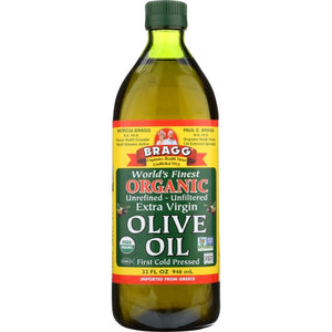 Bragg, Organic Extra Virgin Olive Oil, 32 Oz(Case Of 3)