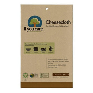 If You Care, Cheesecloth Unblchd 2Sq Y, 1 Count(Case Of 24)