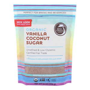 Big Tree Farms, Organic Vanilla Coconut Sugar, 14 Oz(Case Of 6)