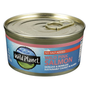 Wild Planet, Wild Alaskan Pink Salmon, 6 Oz(Case Of 12)