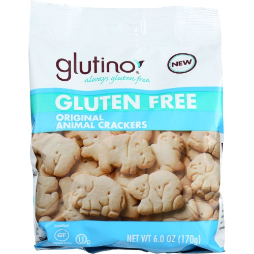 Glutino, Cookie Anml Crckr Orig, Case of 6 X 6 Oz