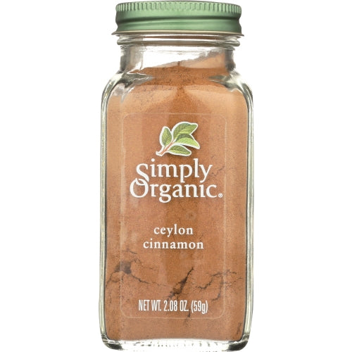 Simply Organic, Organic Ceylon Cinnamon Ground, 2.08 Oz