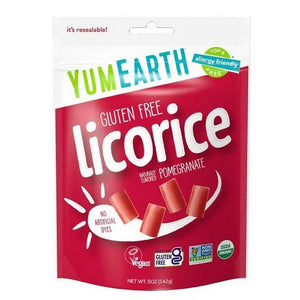 YumEarth, Organic Licorice Pomegranate, 5 Oz(Case Of 6)
