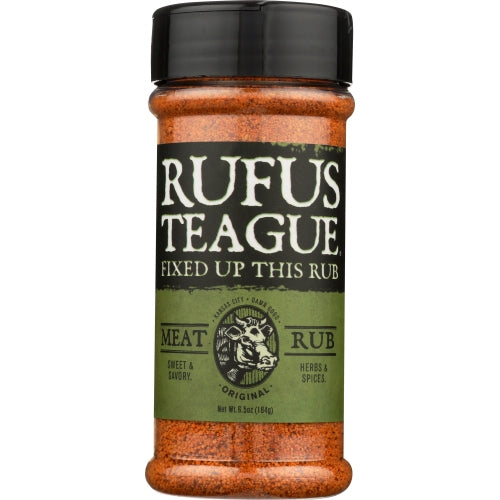 Rufus Teague, Rub Original Meat, 6.5 Oz(Case Of 6)