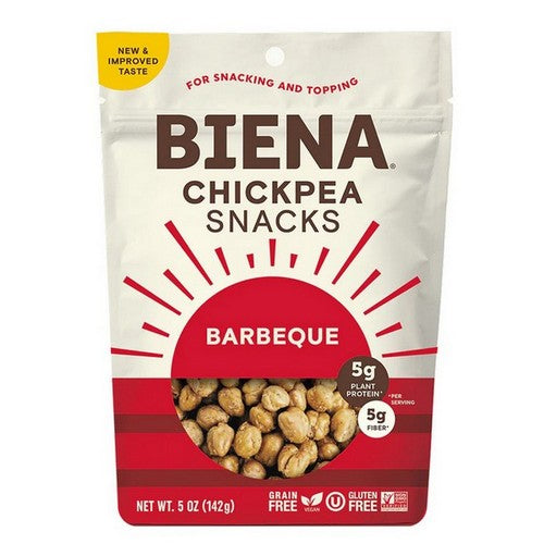 Biena, Chickpea Snacks  Barbeque, 5 Oz(Case Of 8)