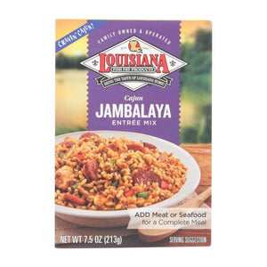 Louisiana Fish Fry, Jambalaya Mix, 7.5 Oz(Case Of 6)