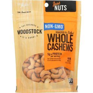 Woodstock Farms, Cashwes Rstd Sltd, 6 Oz(Case Of 8)