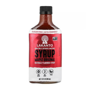 Lakanto, Maple Flavored Syrup, 13 Oz(Case Of 8)