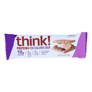 Think!, Smores Protein Bar, 1.41 Oz(Case Of 10)