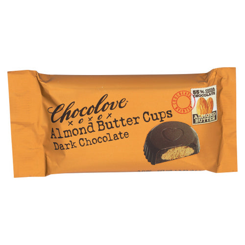 Chocolove, Nut Butter Cups Dark Chocolate, 1.2 Oz(Case Of 10)