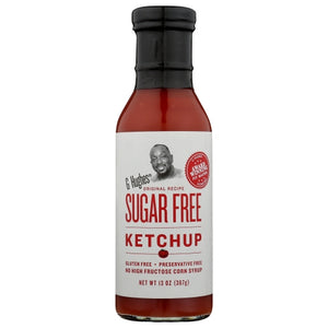 G Hughes, Ketchup Sugar Free, 13 Oz(Case Of 6)