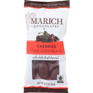 Marich, Milk Chocolate Bing Cherries, 2 Oz