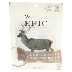 Epic Dental, Bites  Venison, 2.5 Oz(Case Of 8)