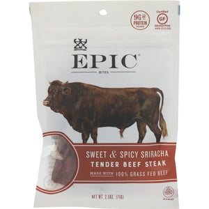 Epic Dental, Jerky Bf Crnbry Srcha Bit, 2.5 Oz(Case Of 8)