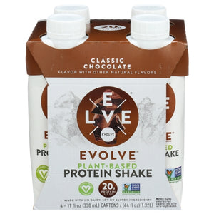 Evolve, Meal Rplc Rtd Chclt 4Pk, 44 Oz(Case Of 3)