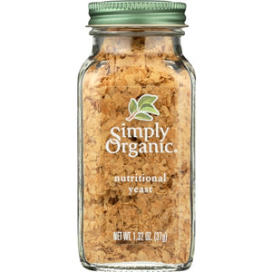 Simply Organic, Organic Nutritional Yeast, 1.32 Oz(Case Of 6)