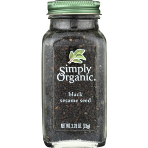 Simply Organic, Organic Sesame Seed Black, 3.28 Oz(Case Of 6)