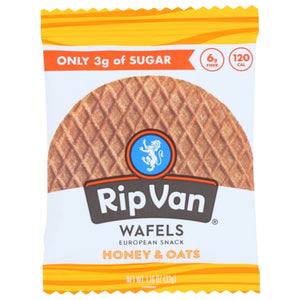 Rip Van Wafels, Wafel Hney Otes, 1.16 Oz(Case Of 12)