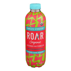 Roar Beverages, Organic Cucumber Watermelon Beverage, 18 Oz
