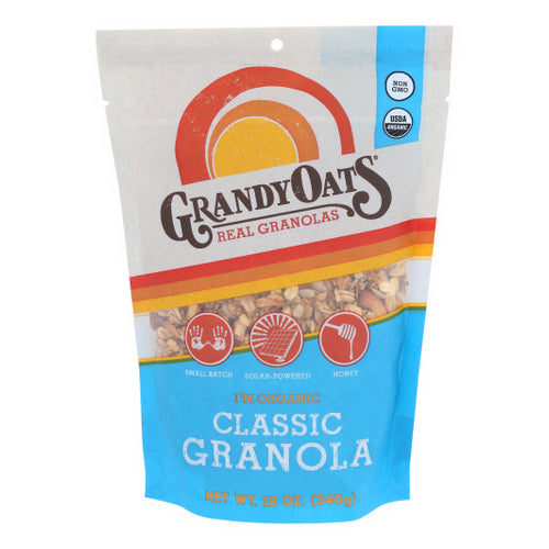 Grandy Oats, Organic Classic Granola, 12 Oz(Case Of 6)