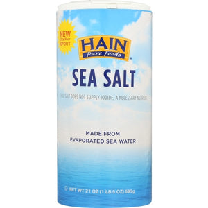 Hain Pure Foods, Salt Sea, 21 Oz