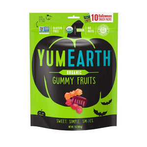 YumEarth, Gummy Fruit Halloween, 7 Oz(Case Of 18)