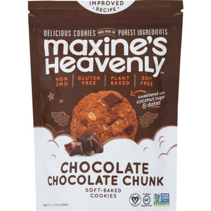 Maxines Heavenly, Chocolate Chunk Cookies, 7.2 Oz(Case Of 8)